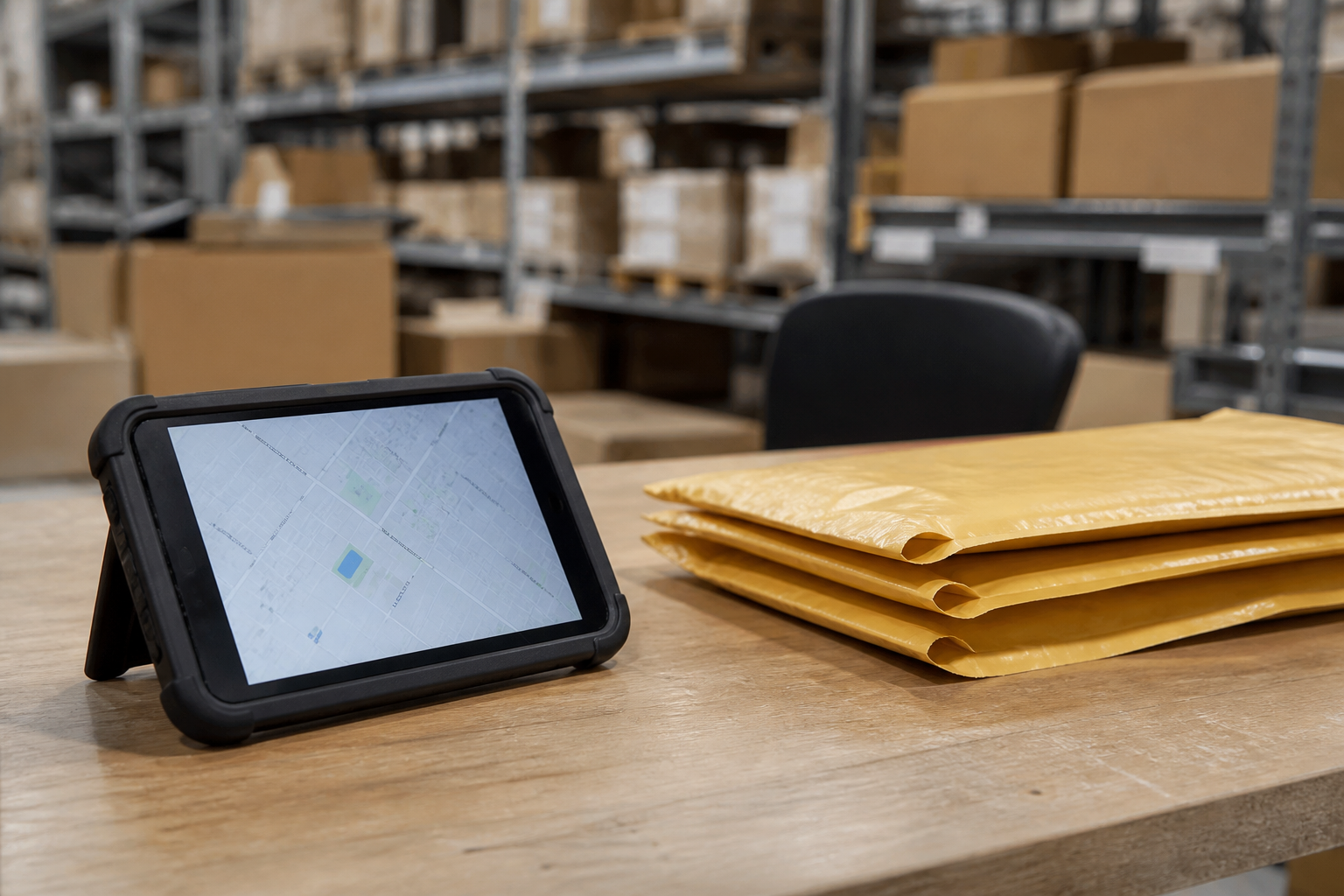 Hub guided fulfillment lane visual