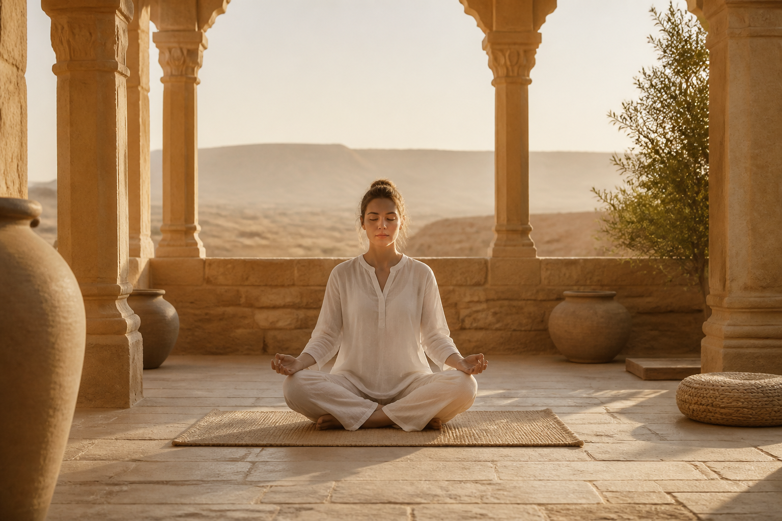 Sandstone Calm lifestyle wellness moment