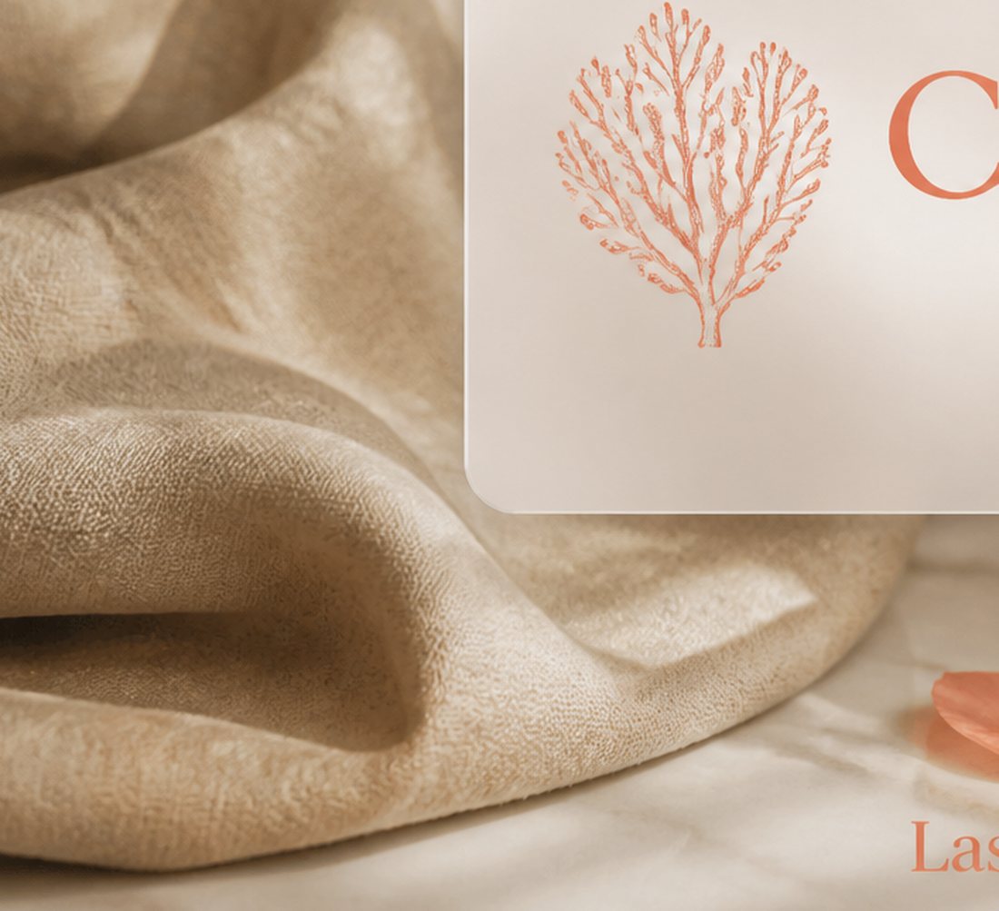Coral lifestyle linen detail