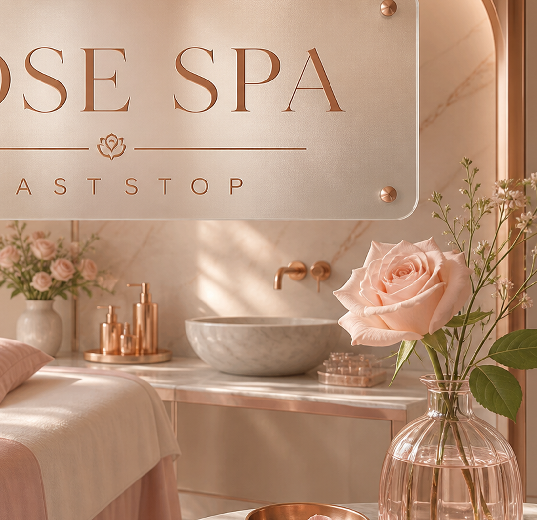 Spa feel, clinical spine